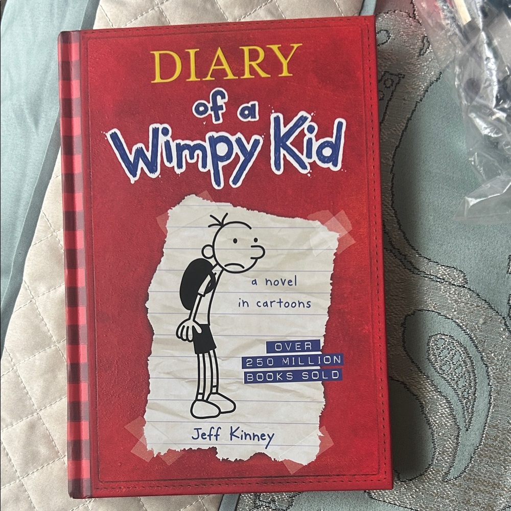 Diary of a Wimpy Kid by - Red Hardcover Kids Book